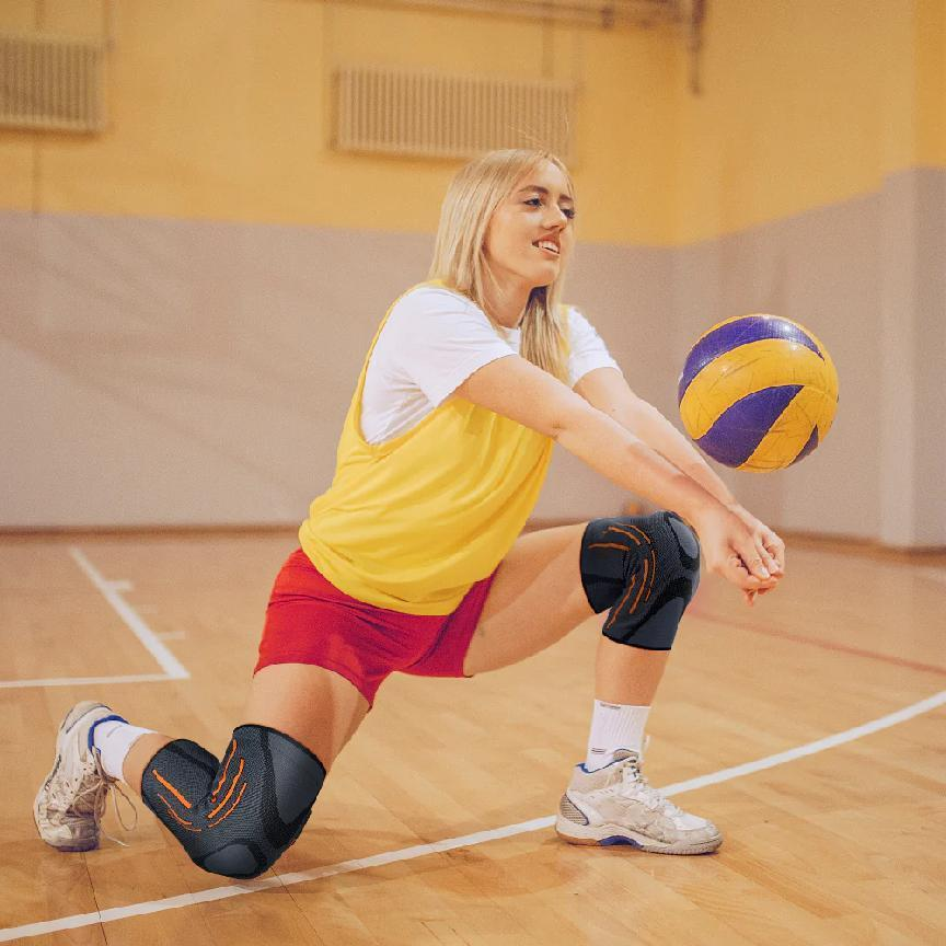 Bleiben Sie verletzungsfrei mit Fivali Compression Running Knie Brace Hervorragend Schutz