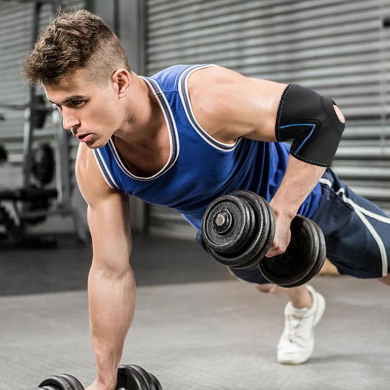 Leistung und Schutz in einer Fivali -Ellbogenkompressionshülle