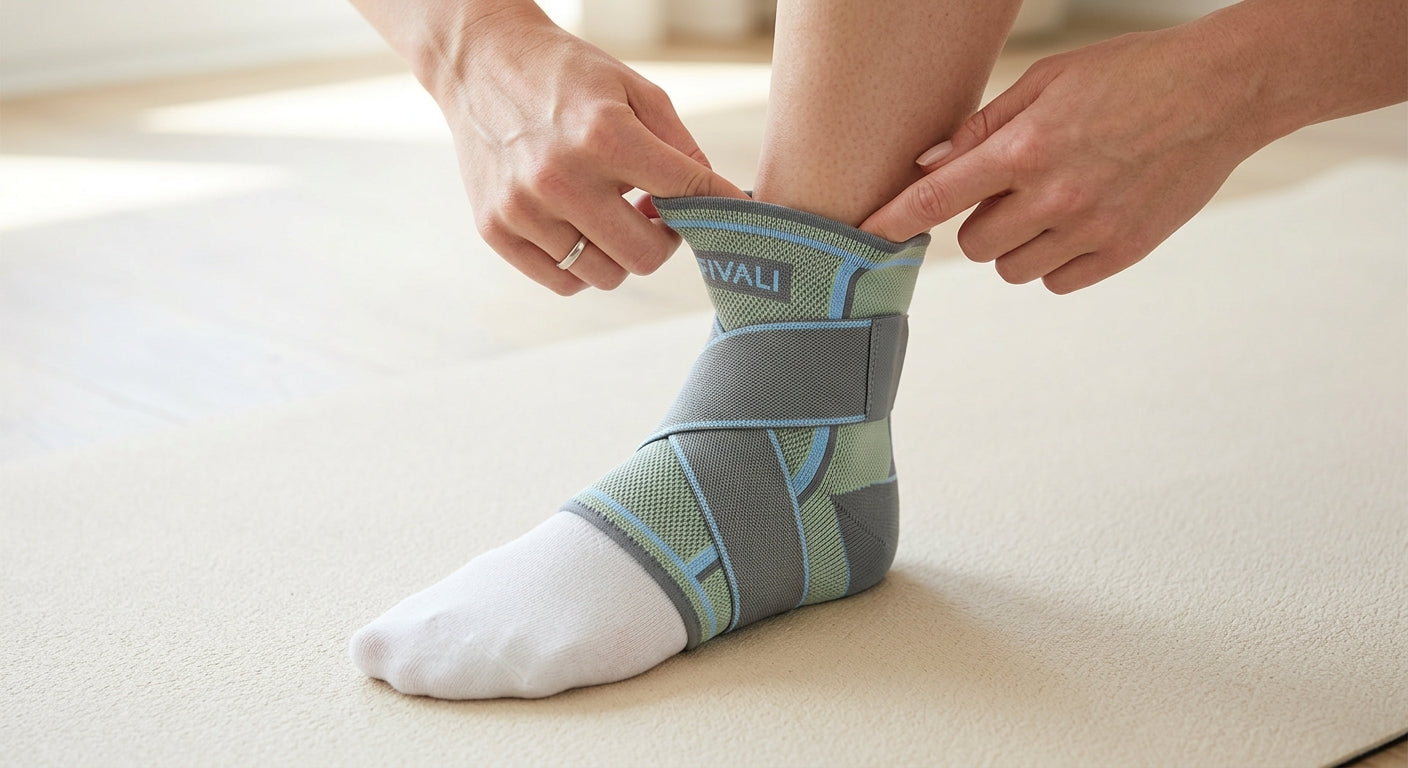 Should an ankle brace be tight or loose?