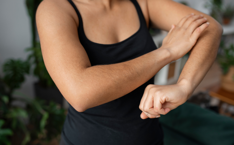Arbeiten Ellbogenspangen bei Ellbogen -Arthritis?