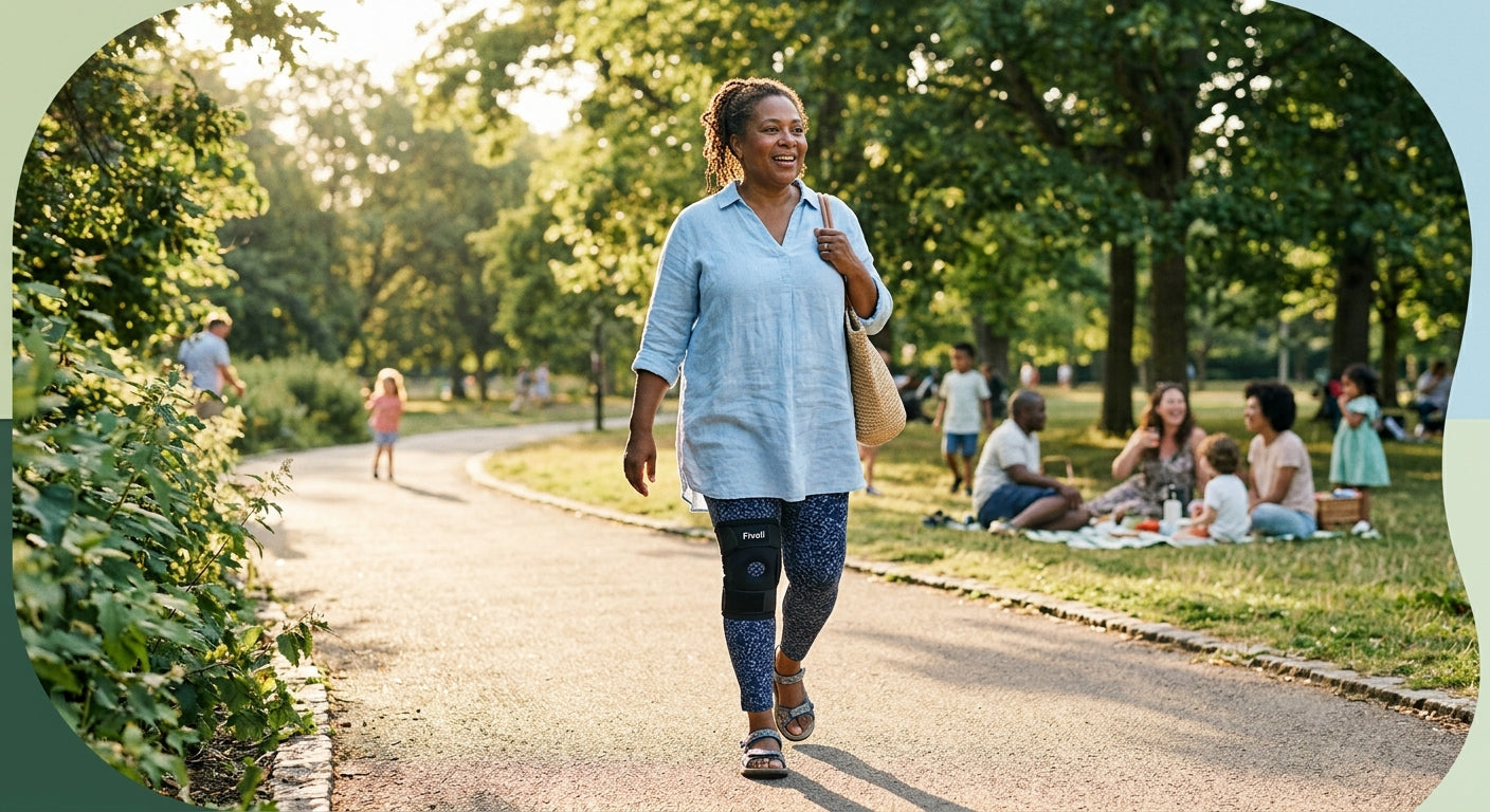 Plus Size Knee Braces for Obesity-Related Knee Pain