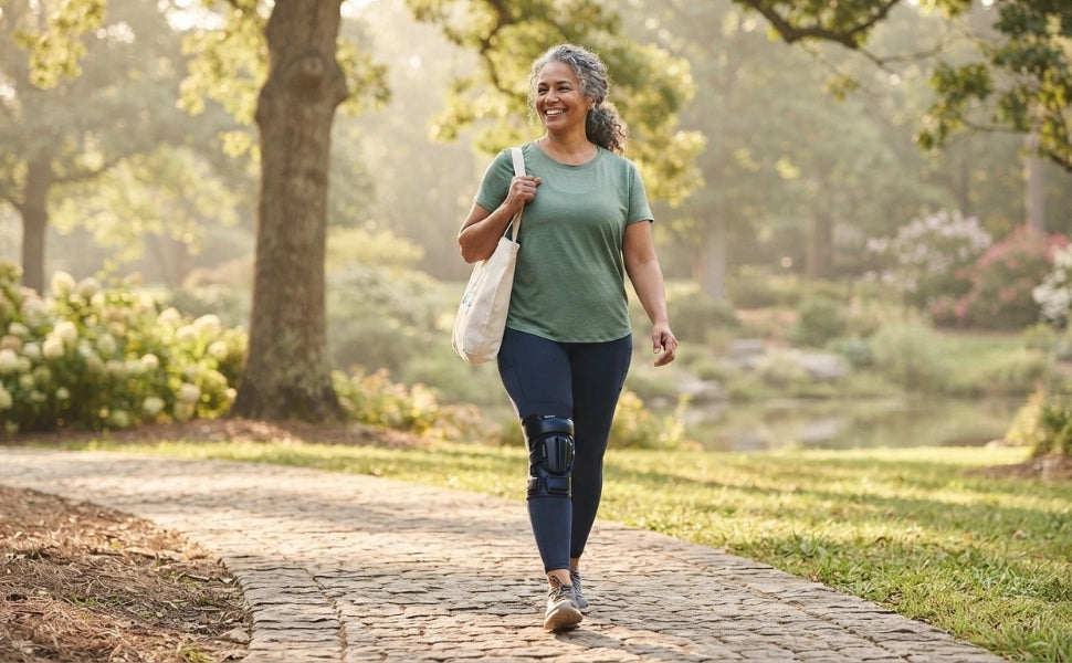 What are some good knee braces for a plus-size knee?