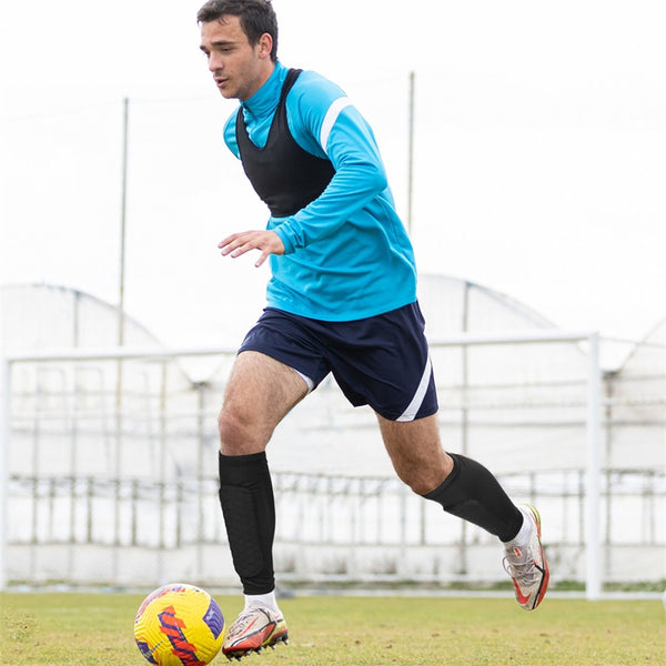 Fivali Football Leg Sleeves-KBF071-01-Black-Football