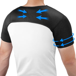Fivali Double Shoulder Compression Sleeve for Sports and Daily Lives FSR01
