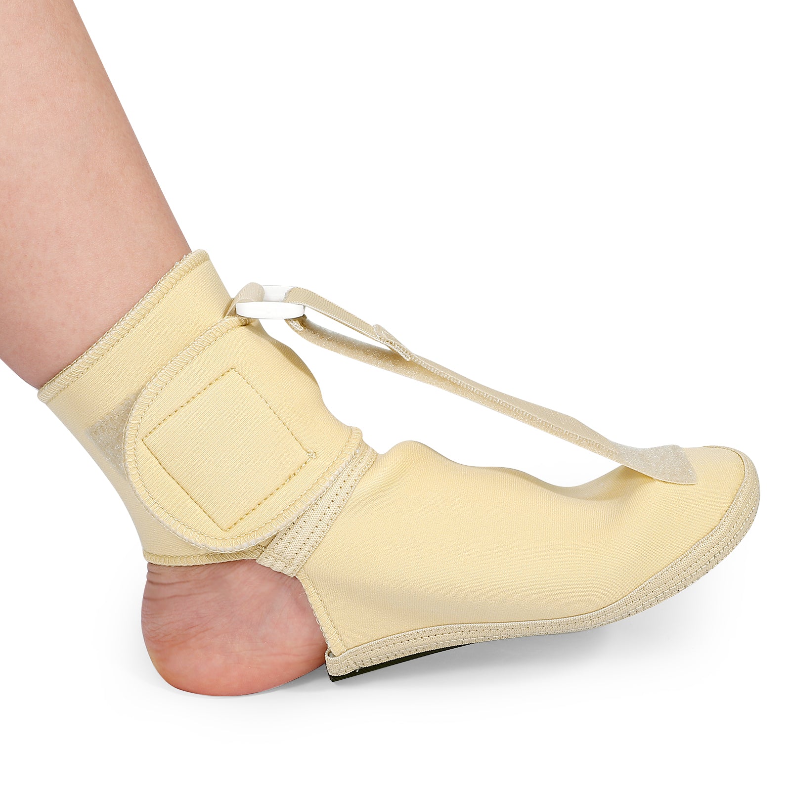 Fivali Foot Support Brace for Drop Foot-ABF069-02-Beige-S