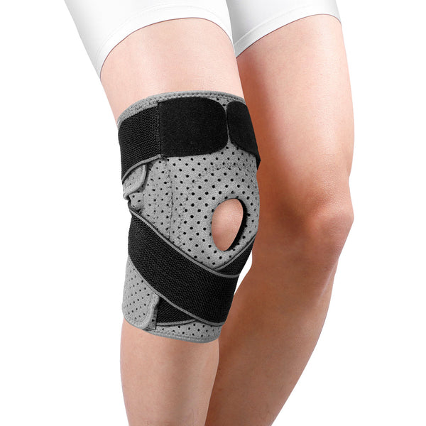 Fivali Compression Knee Brace-KBF051-02-Grey-M