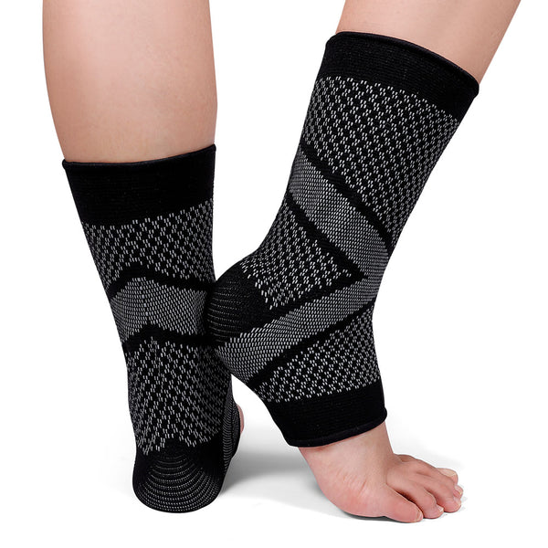 Fivali Ankle Sleeve-ABF082-01-Grey-S