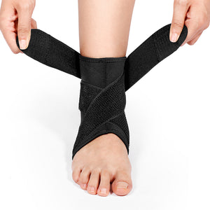 Fivali Adjustable Ankle Compression Wrap 2 Pack FAR02