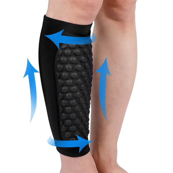 Fivali Compression Leg Sleeves-KBF044-02-Black-L