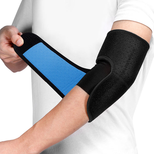 Fivali Adjustable Elbow Brace-EBF039-02-Blue