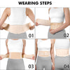 Fivali Lower Back Brace-BBF065-02-Beige-Wear