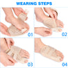Fivali Ankle Wrap for Bunion-ABF069-01-Beige-Wear