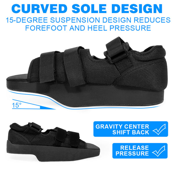 Fivali Ankle Support for Walking-ABF066-02-Black-M