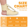 Fivali Foot Support Brace for Drop Foot-ABF069-02-Beige-Size