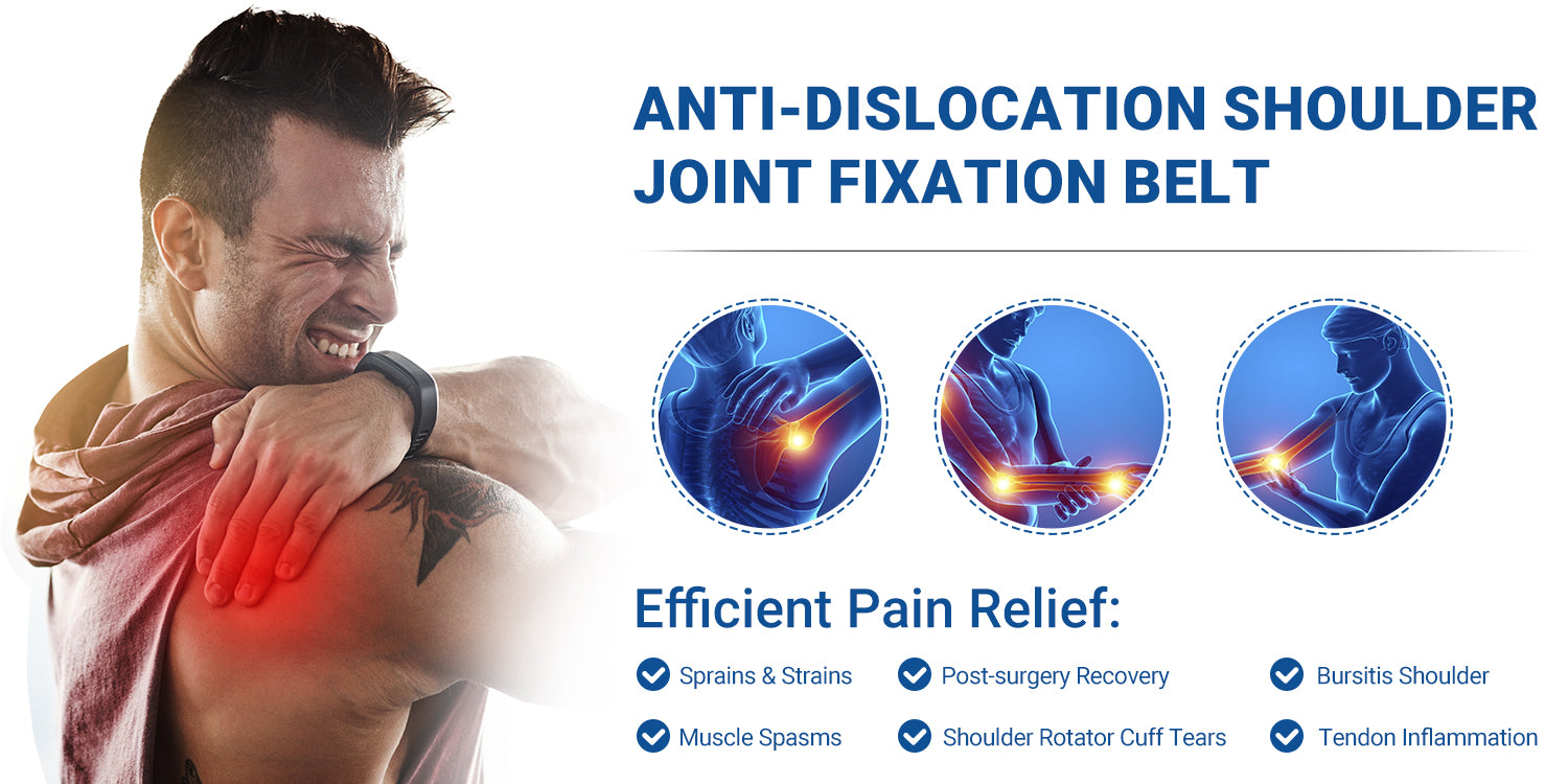 Fivali Shoulder Support Brace for Dislocation Prevention-A