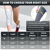 Fivali Compression Knee Brace for Running-KBF002-White-03-SIZE