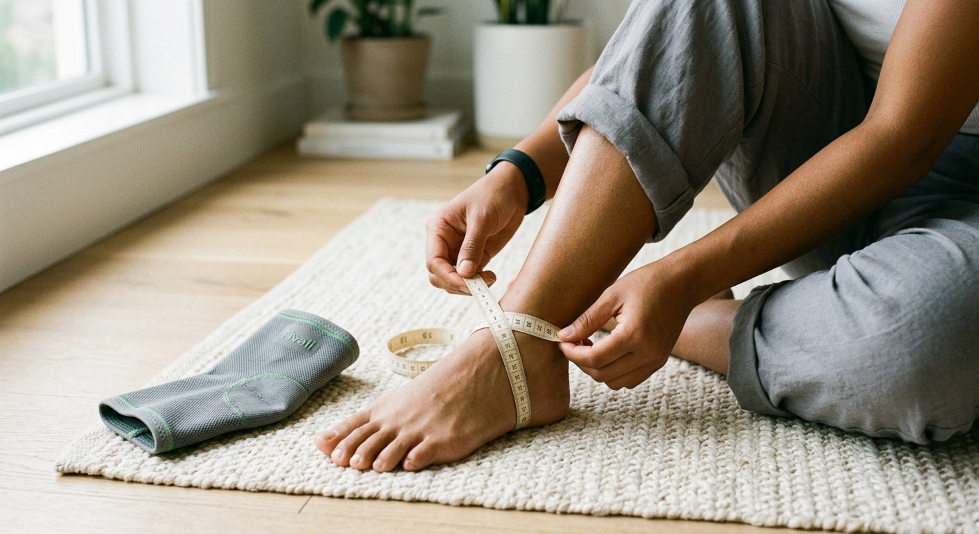 Why ankle mobility and swelling affect ankle brace sizing