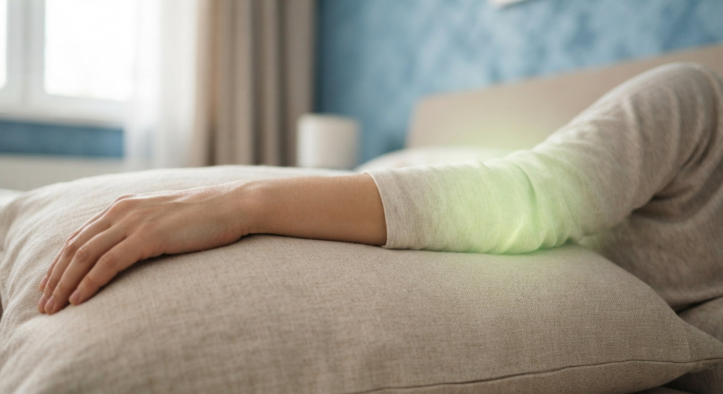 Is it better to sleep with your elbows bent or straight?