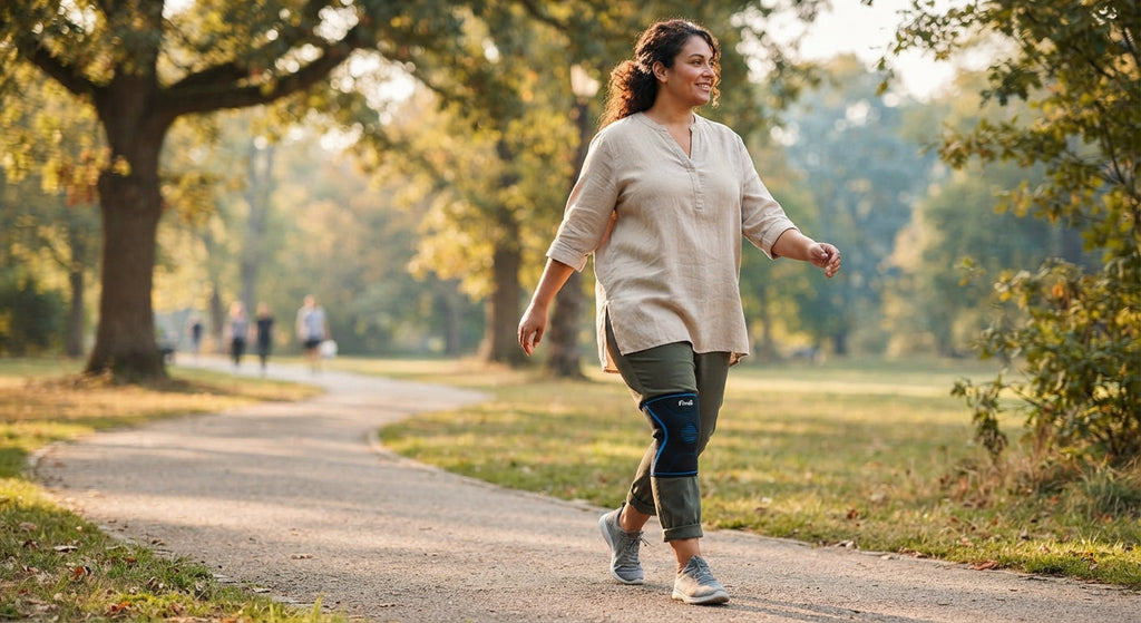 What is the best knee support for fat legs?