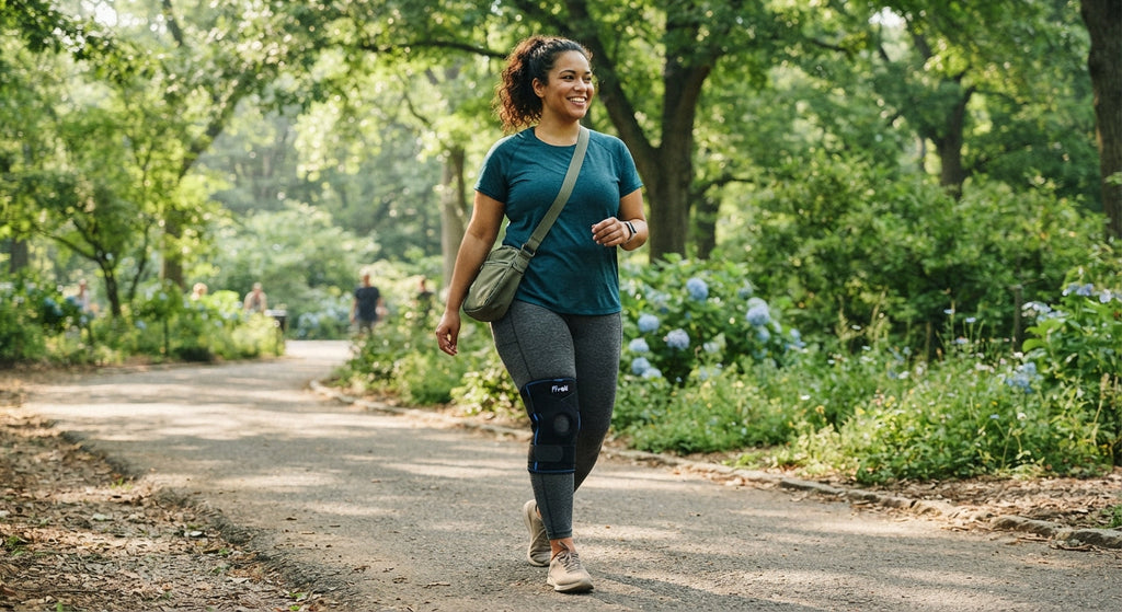 Fivali's Plus Size Knee Brace Collection Answering Large Legs