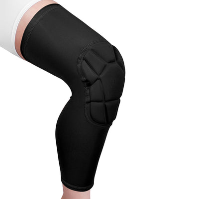 Fivali Football Leg Sleeves-KBF051-01-Black-M