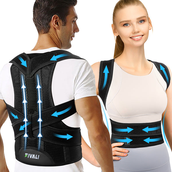 Buy WNIEYO Posture Corrector For Women And Men – Upgraded Back Straightener For Effective Lower Back Pain Relief, Back Brace For Hunchback, Scoliosis