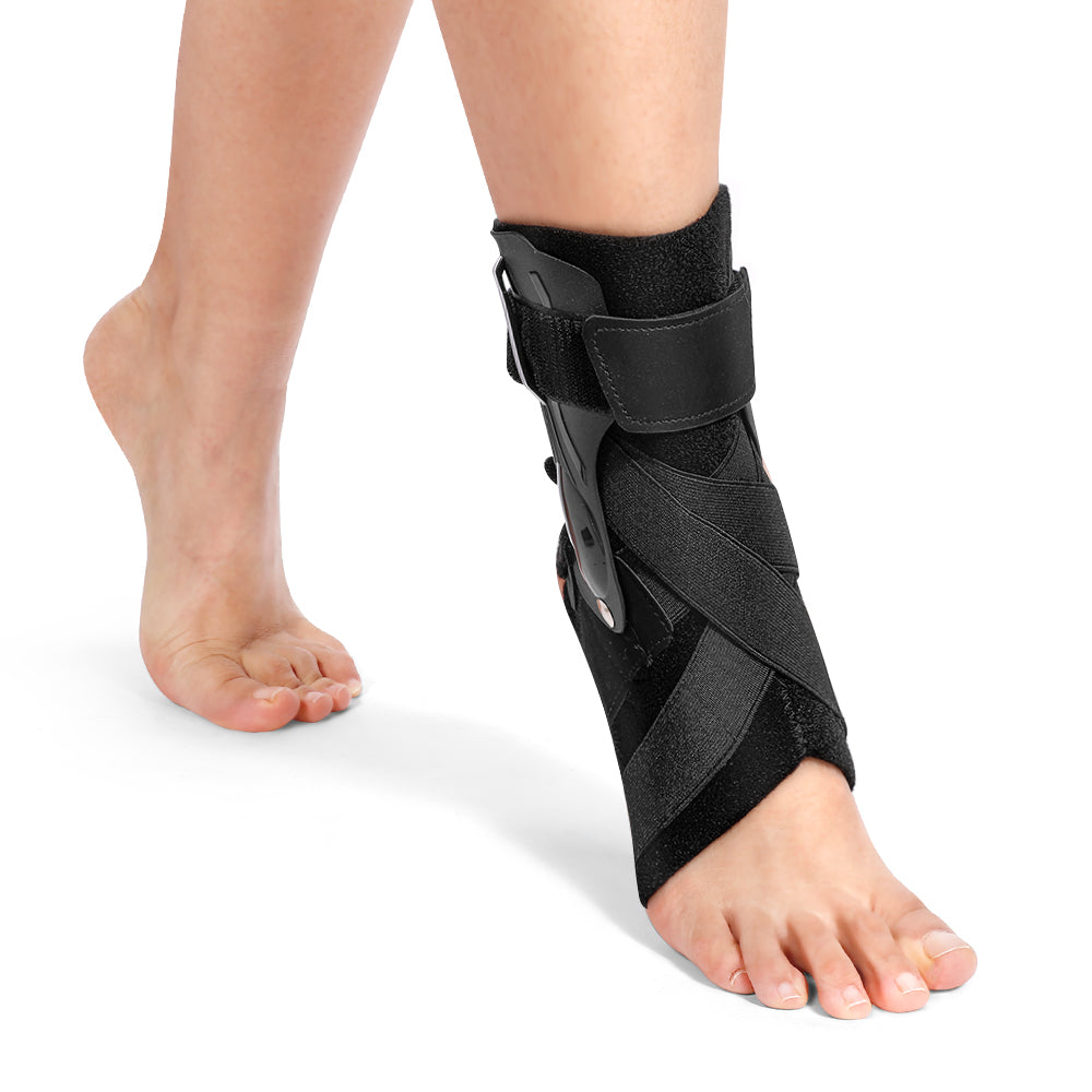 Fivali Adjustable Compression Ankle Stabilizer Brace 1 Pack - Guide