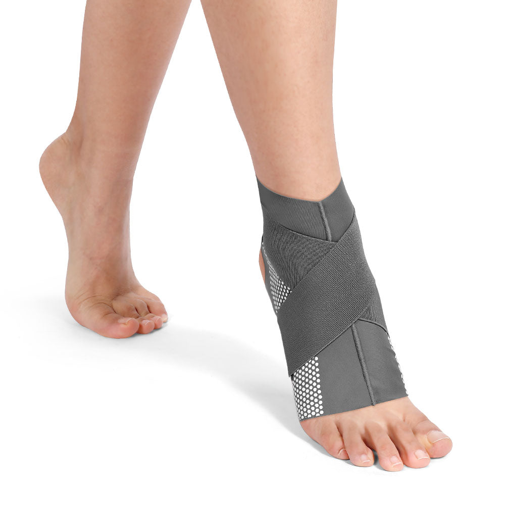 Fivali Adjustable Ankle Compression Support Wrap - Guide