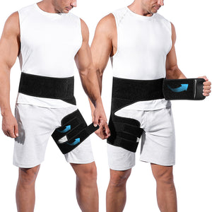 Fivali Sciatica Leg Wrap with Enhanced Joint Stability and Compression for Hips