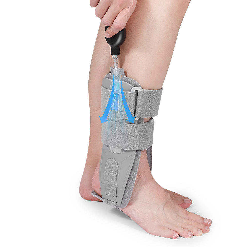 Fivali Inflatable Ankle Splint-ABF056-01-Grey