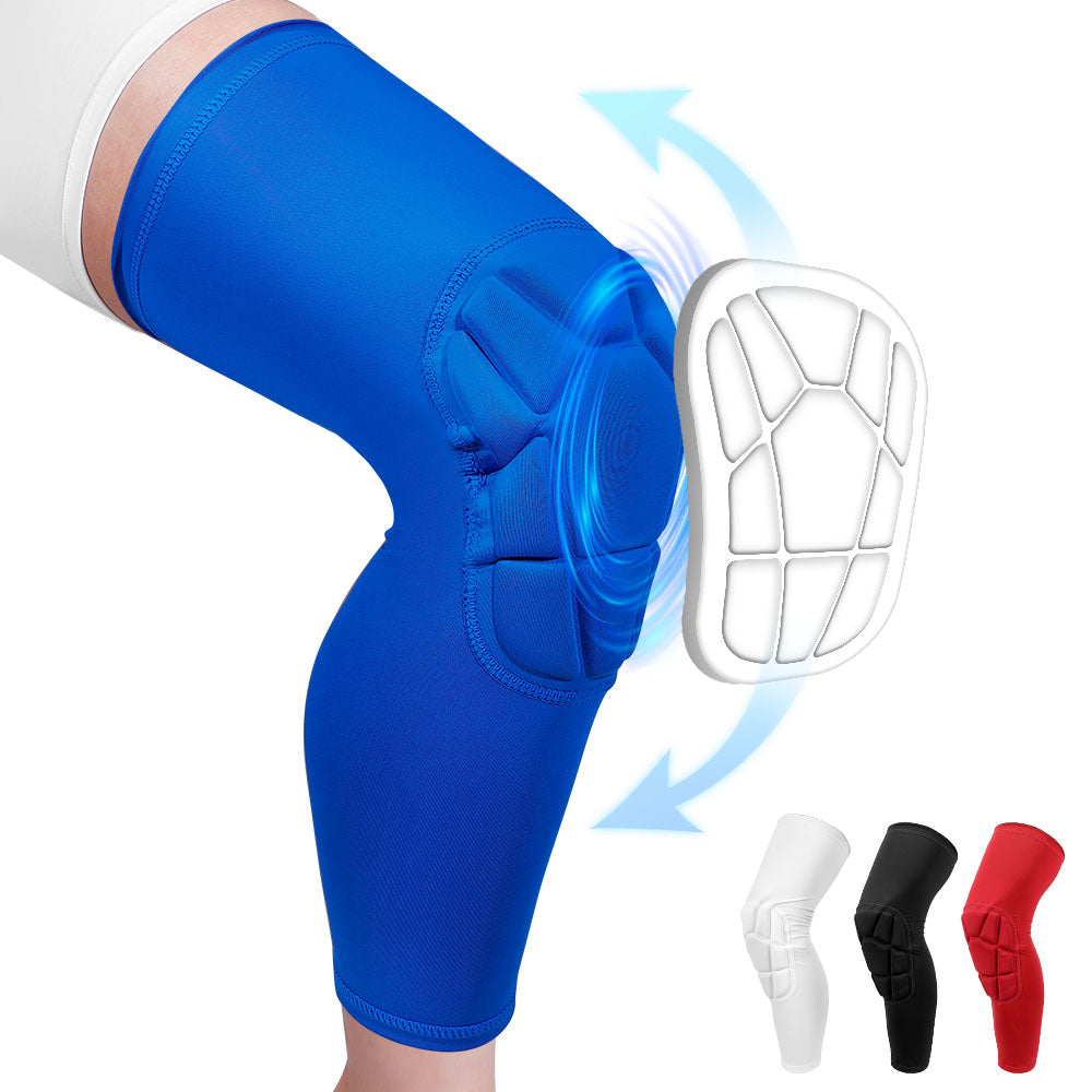 Fivali Football Leg Sleeves-KBF051-01-Blue-M