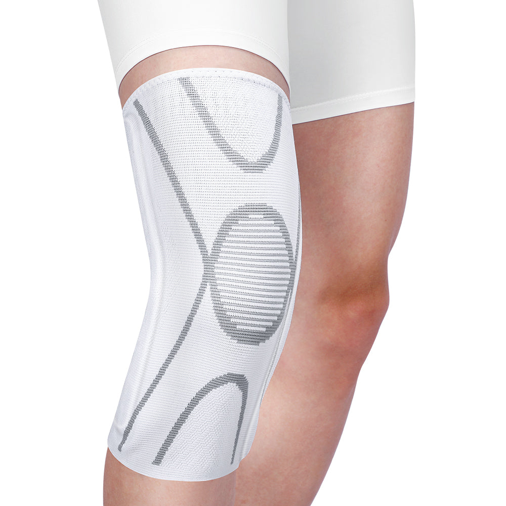 Fivali Compression Knee Brace for Running-KBF002-White-03