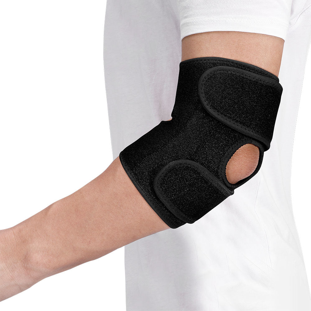 Spring Pad Left Adjustable Spring Elbow Pad Sports Protection - Fivali