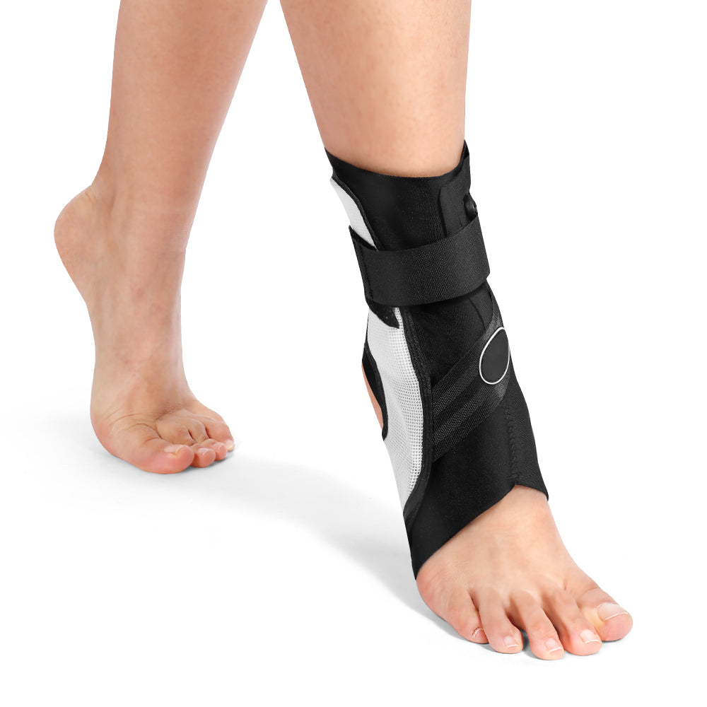 Fivali Ankle Compression Sleeve with Straps Stabilization - 1 Pack