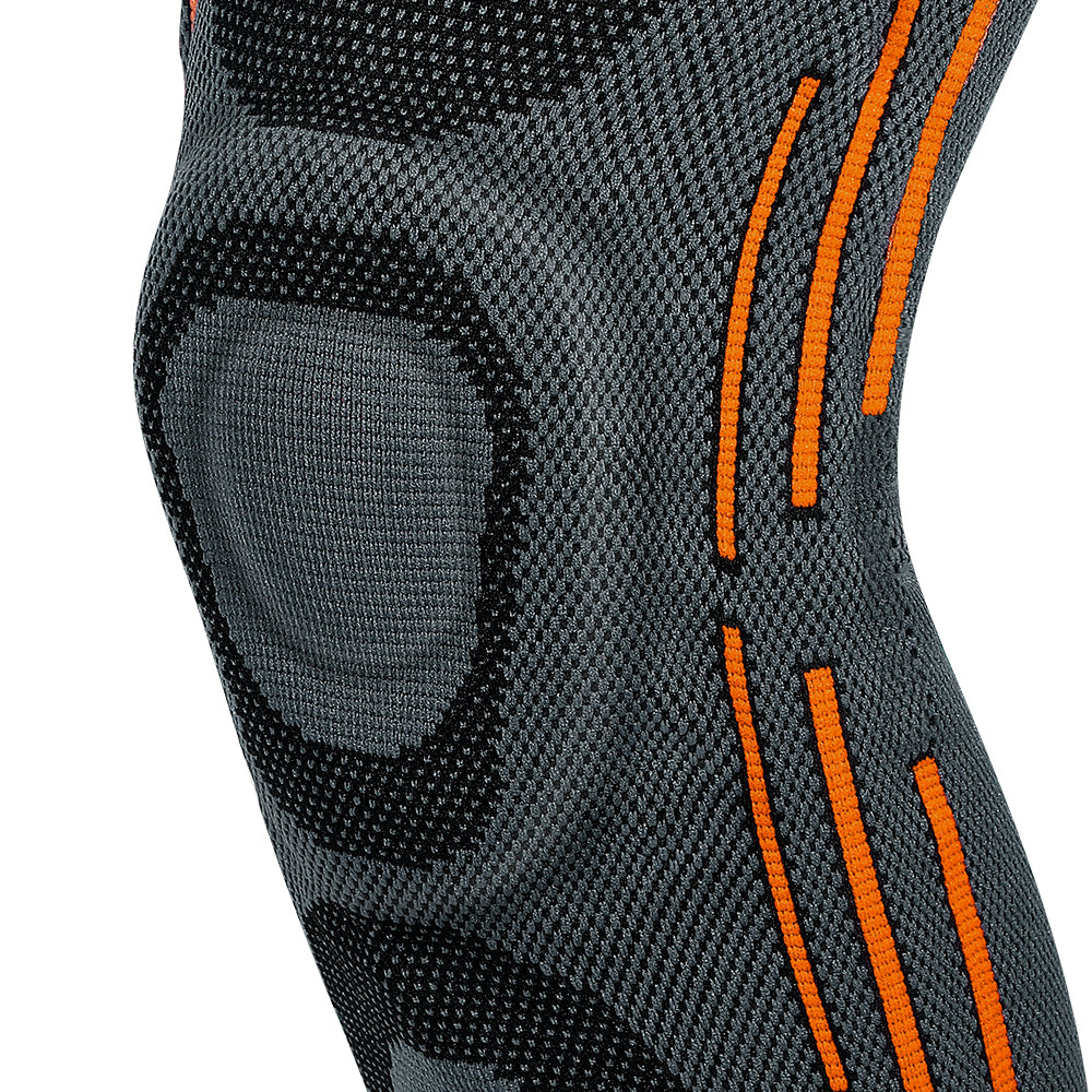 Fivali Compression Knee Brace-KB002-Orange-M