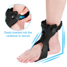 Fivali Ankle Support Brace-ABF066-01-Black-Right-M