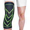 Fivali Compression Knee Brace for Running Sports-KBF002-Green-04-L