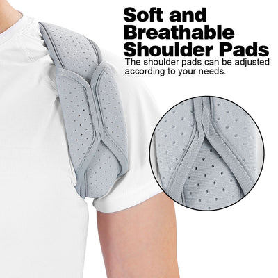 Fivali Figure 8 Back Brace-BBF053-01-Grey-01