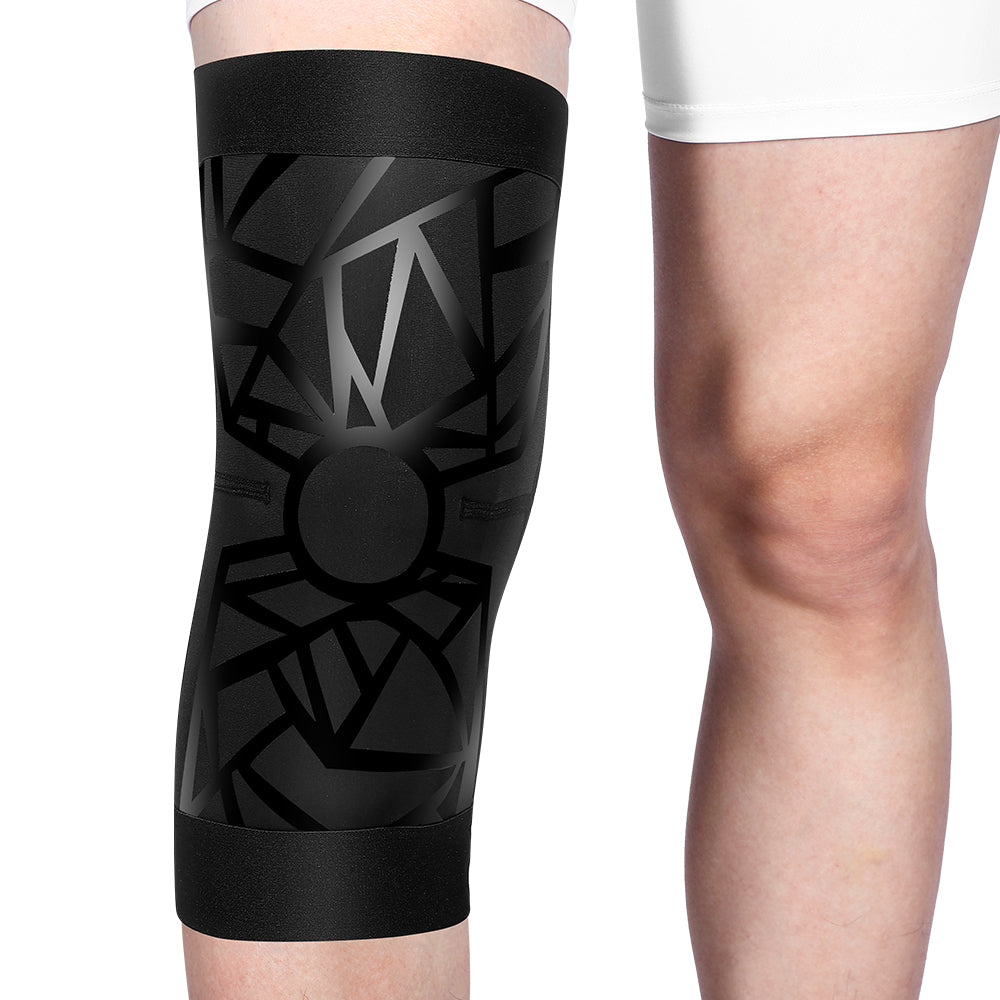 Fivali Compression Sport Knee Sleeves for Running Squats Basketball - 2 Pack