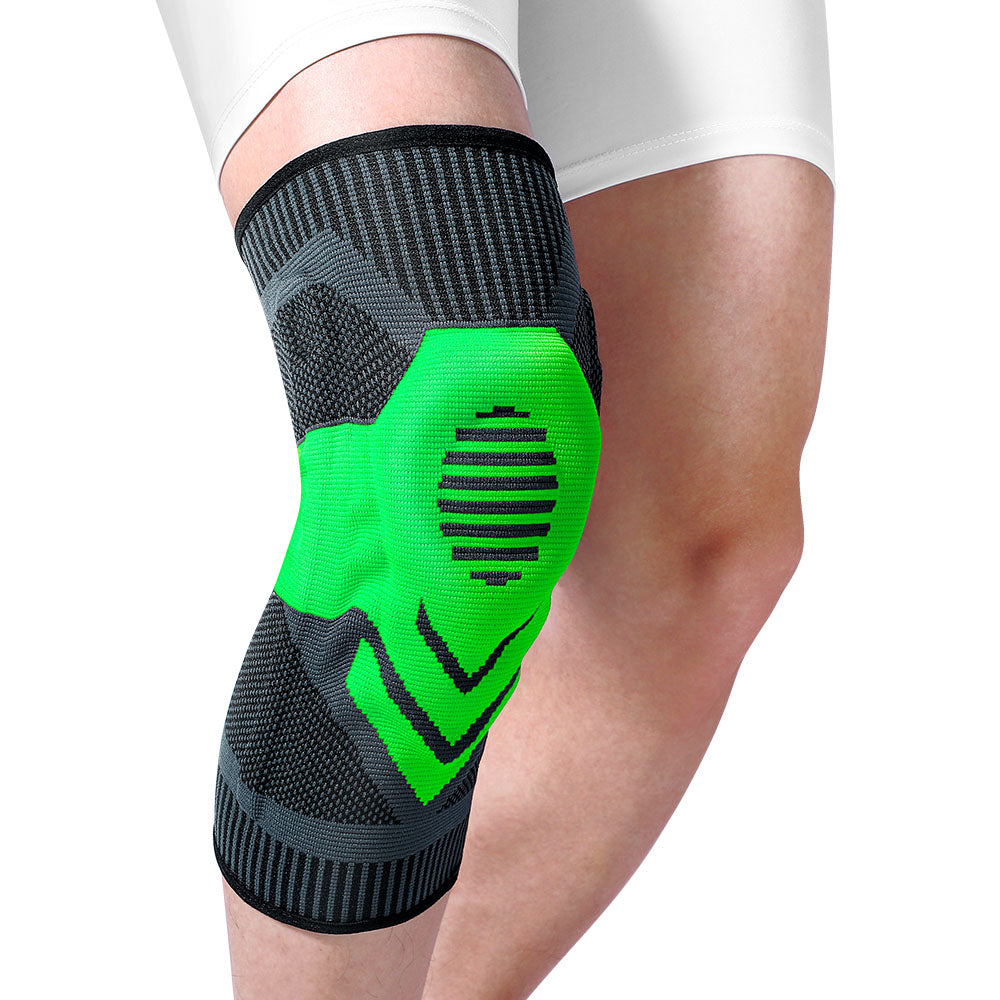 Fivali Compression Knee Brace for Pain-KBF001-Green-03 