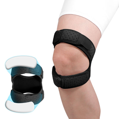 Fivali Knee Brace for Running-KBF063-01-Black