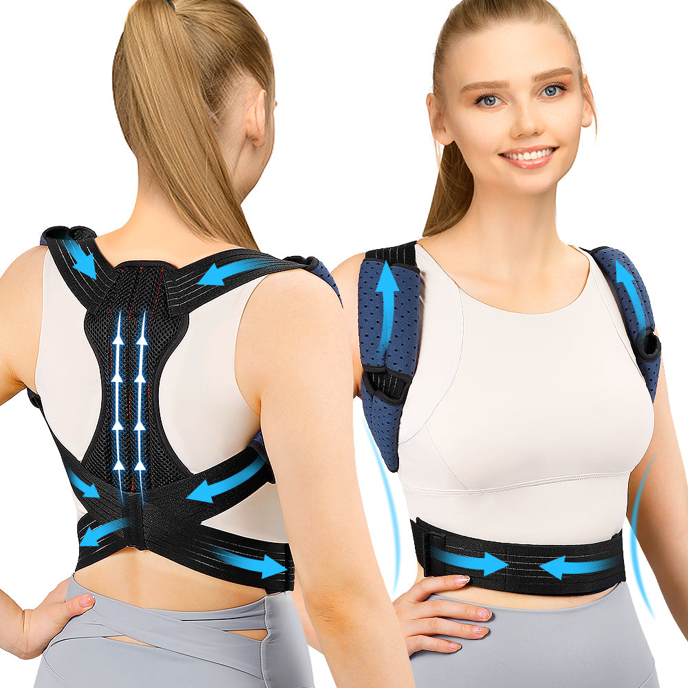 Fivali Back Supporter for Posture-Correcting Vest Design