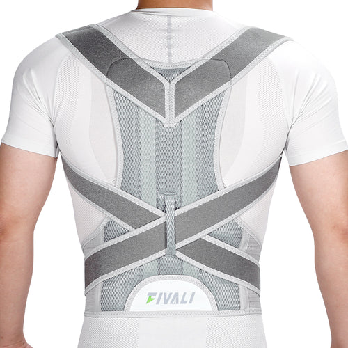 Fivali Back Brace Support-BBF035-01-Grey