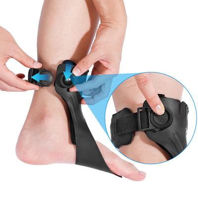 Fivali Ankle Support Brace-ABF066-01-Black-L