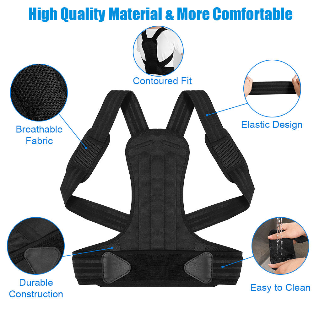 Orthopedic Back Support Correct Back Posture – Fivali