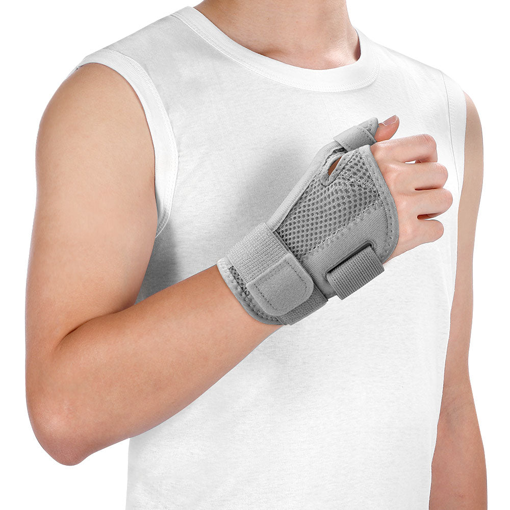 Fivali Thumb Splint Brace-WBF038-01-Grey