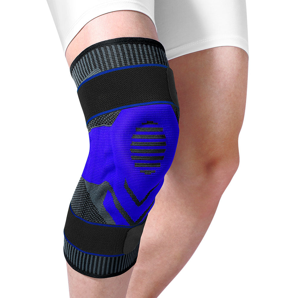 Fivali Adjustable Running Knee Brace-KBF001-Blue-04