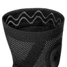 Fivali Compression Football Knee Sleeves-KBF023-11-Black-L