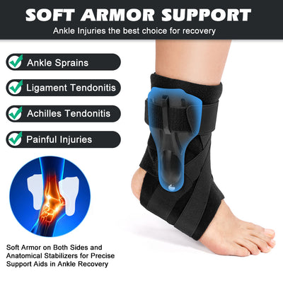 Fivali Ankle Stabilizer Brace-ABF031-Grey-01-Support