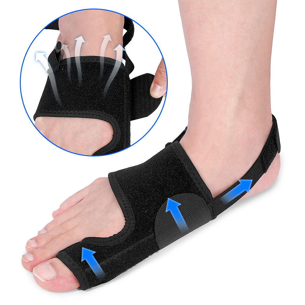 Fivali Ankle Brace for Bunion-ABF013-01-Black-Right-01